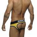 Cueca Addicted Double Piping Bottomless Brief Amarelo